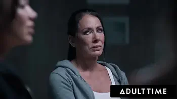 ADULT TIME - Sex Addict Little Puck FISTED & DOUBLE PENETRATED DURING ROUGH DVP GANGBANG