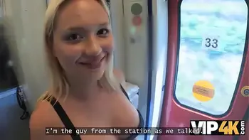 VIP4K. Romantic trip ended with a very hardcore cheating in the WC