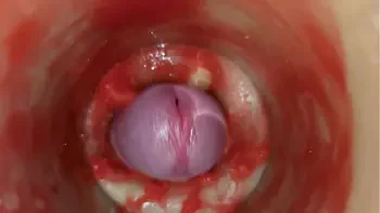 Cum without sperm. Excellent internal camera. 4K