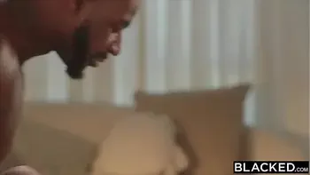 BLACKED Cheating petite Blonde Scarlett devours Jax' BBC