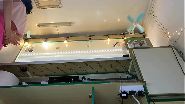 I love the way my sexy shop assistant moans when I play with her pussy at work