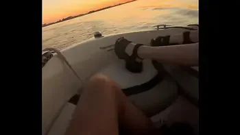 Sex Boat Public and Nude Beach - 4 girls