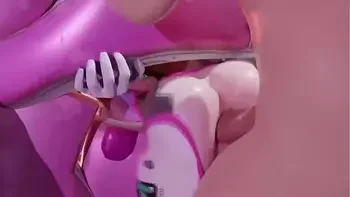 D.VA GETS STUCK IN HER MECH THEN ANAL FUCKED