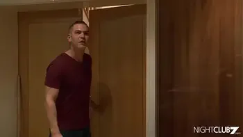 Stepson cums to her 's tea cup!