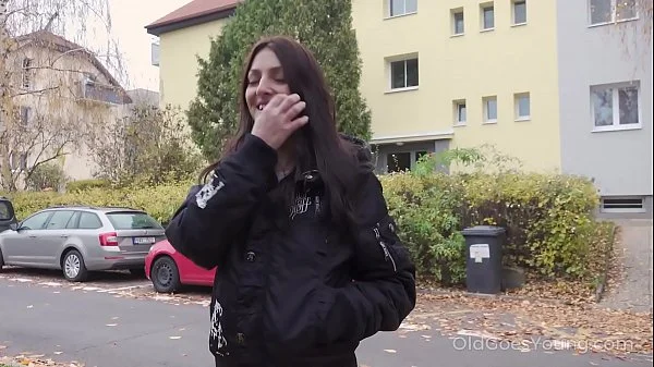 Old Goes Young - Talented cutie rides old dick in cowgirl style