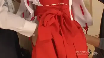 巨乳巫女 ～開運マンコにザーメン着床～ 2