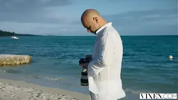 VIXEN Model Has Incredible Passionate Sex On The Beach