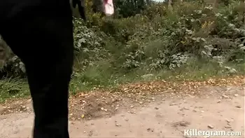 Milf Cindy Veron is a dogging cum slut sucking of older men in public