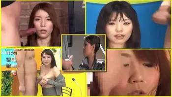 BUKKAKE JAPANESE TV NEWSREADERS,PRESENTERS, FACIAL CUM - 1