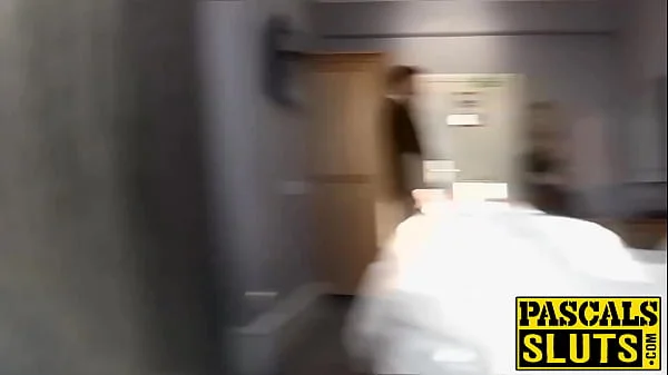 Gorgeous sub Georgie Lyall dominated with big cock