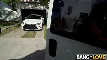 Alexa Vega In Sexy Realtor Rides on The Bus