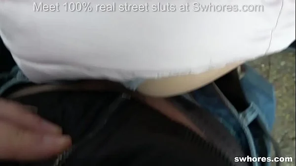 Real amateur milf prostitute loves the taste of hot cum