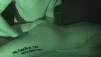 Woman Fingered and Vibrated to Orgasm Twice, Strokes Masseur. Hidden Camera