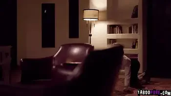 Submissive petite secretary Jill Kassidy laying on the floor with her ass up and ready for a rough sex with her horny boss Derrick Pierce.