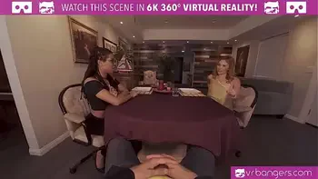 VRBangers Step Daughters Boyfriend Fucks The Step Mom