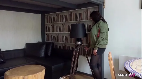 GERMAN SCOUT - Teeny Chloe mit MEGA Titten bei Strassen Casting gefickt Anal gefickt