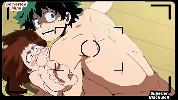 Midoriya fucks Uraraka (Boku no hero Academia HENTAI)
