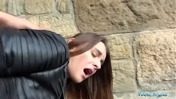 Public Agent She is pantyless and gets fucked hard