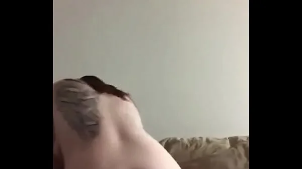 Wife rides dildo and cums