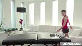 Stepdaughter watches her at work - Brett Rossi, Jasmine Jae and Georgia Jones