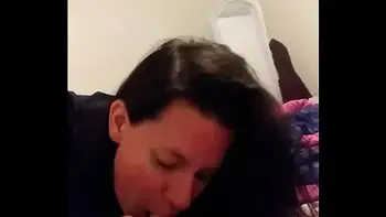 Amateur Milf giving me a blowjob