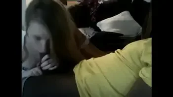 This Slut sucked my dick while boyfriend was p. in the room