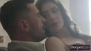 Deeper. Mischevious Elena Koshka Playfully Seduces Her Friends Father