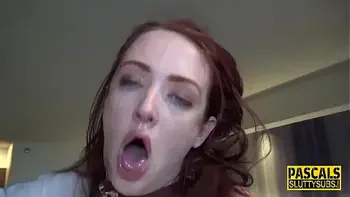 Skinny submissive pounded