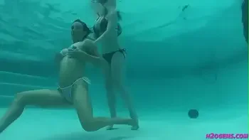 Wenona's underwater fantasy accomplished.