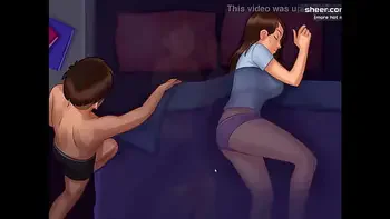 Hot teen gets fucked and cummed inside l My sexiest gameplay moments l Summertime Saga[v0182] l Part 16