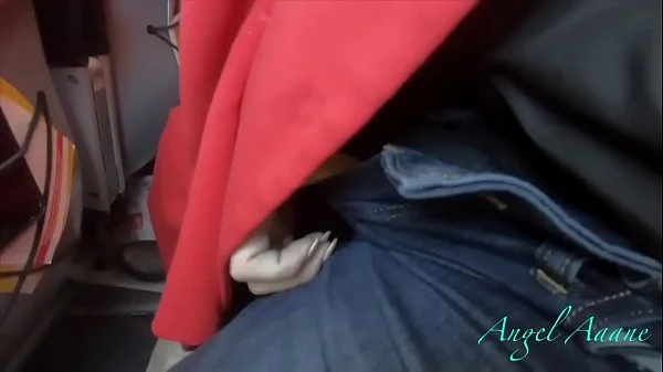 Public Airplane Blowjob