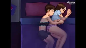 Waking up stepsister and cumming inside her fantastic and hot pussy l My sexiest gameplay moments l Summertime Saga[v0185] l Part 24