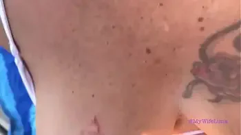 On our way back from the beach my wife wanted me to fuck her excited that they could see us she took it in the ass like never before - part 2