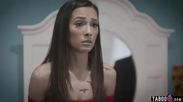 Overprotective has stepdad fuck teen stepdaughter