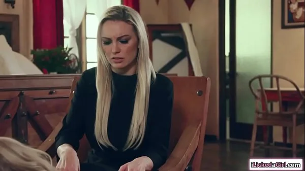 Milf licks stepsis and stepdaughter