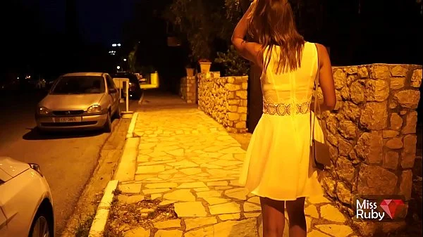 Wearing Vibrating Panties In Public Place - Hot Orgasm In Restaurant During Dessert