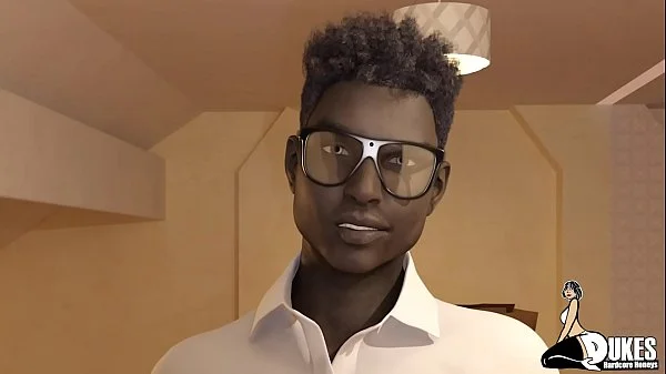 Blackmailing my step moms friend for that big black ass