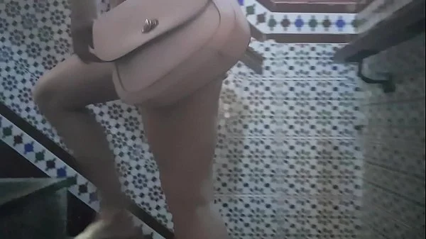 Cum on my Tinder date ass in the locker room and she shows me her ass on the street.