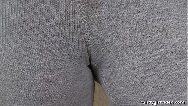 Anabelle Pync and Arielle Lane model tight yoga pants and sheer leggings