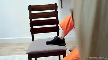 Detention center admin finds a remote vibrator in teen