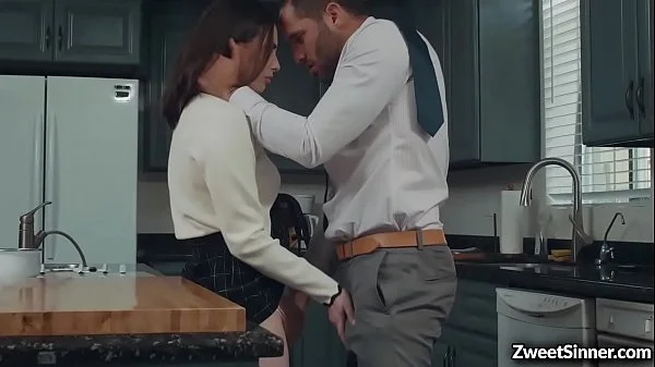 Flirty mistress Casey Calvert enjoyed an awesome sex with her boss husband.