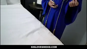 Teen Stepsister Fucked By Stepbrother Before Graduation POV