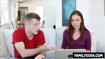 Stepsister tries coaching stepbrother