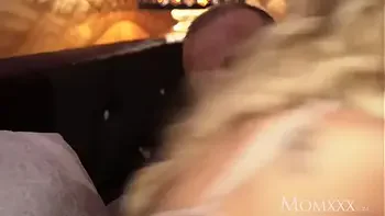 Intense makeup sex after fight with blonde bombshell Cherry Kiss