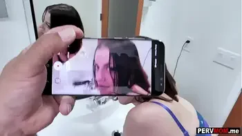 Sloppy stepmom wanted it from behind while I recorded