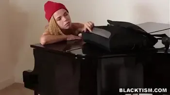 Babysitter Caught Wanking By BBC And Gets Fucked Instead