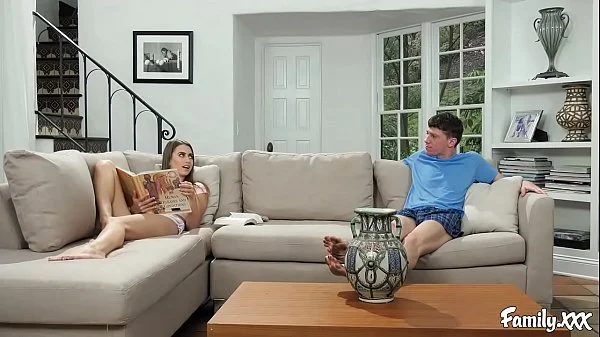 Stepbrother Fucks His Slutty Stepsister In Her Wet Pussy