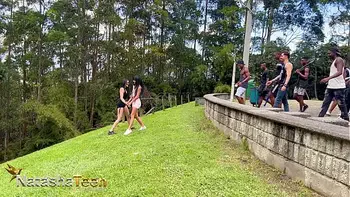 Isabella uzcategui & Daniela García intense anal destruction game