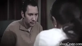 Hot Brunette Teen Goes To Counselor For Comfort