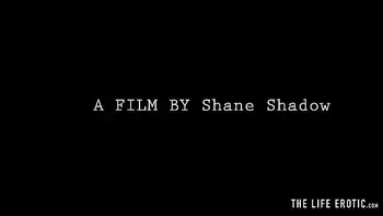 Girl with huge tits covered in oil masturbating hard